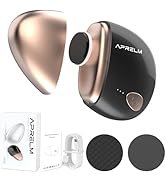 AprElm Portable Electric Hand & Foot Callus Remover with 2 Glass Grinding Heads, Rechargeable 800...