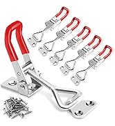 6 Pack Toggle Latch Clamp 4001, Adjustable Latch, Smoker Clamps Heavy Duty Latches, 330Lbs Holdin...
