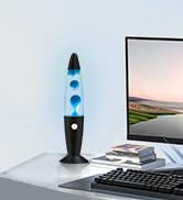 blue lava lamp