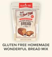 Bob's Red Mill Gluten Free Homemade Wonderful Bread Mix, 16-ounce (Pack of 4)