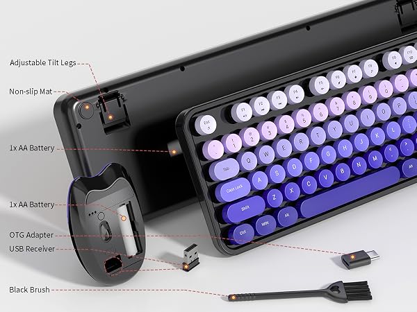 Wireless Keyboard and Mouse
