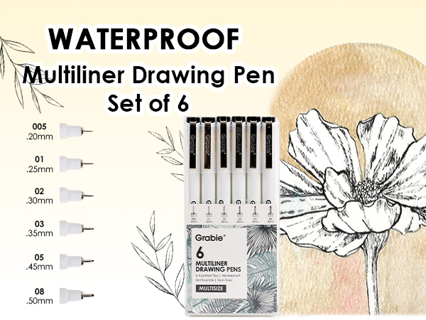 fineliner pens