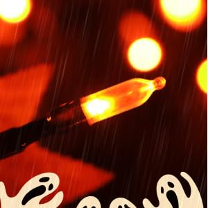 orange led string light