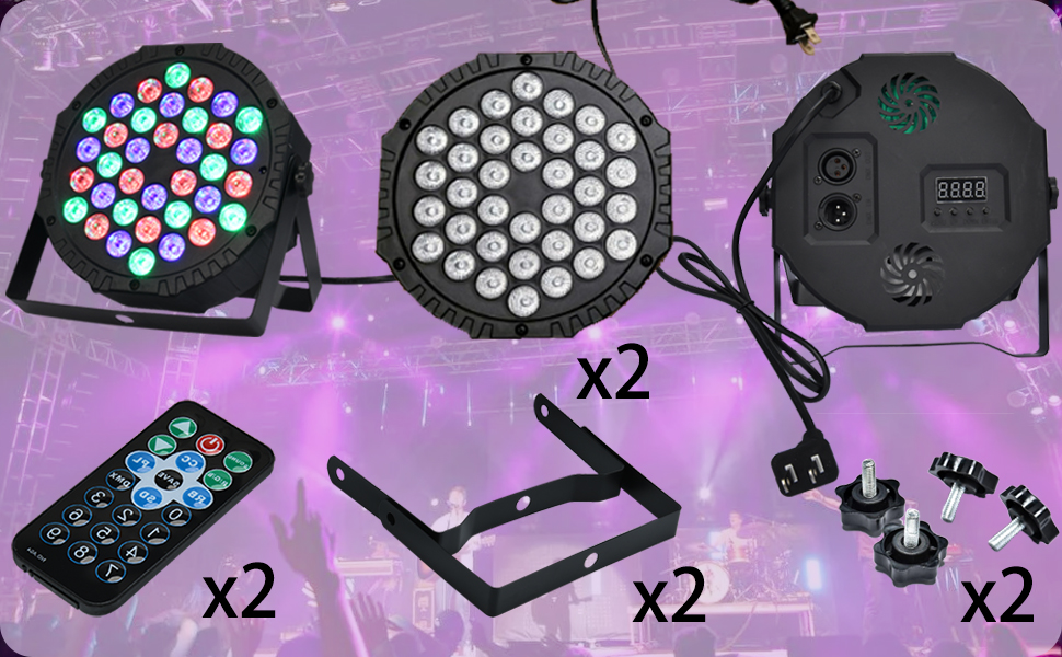 2Pack Stage Lighting