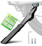 RBRL E-Bike Kickstand – Heavy-Duty Aluminum Rear Side Stand, 187?lb Load Capacity, 2-Hole 1.57 in...