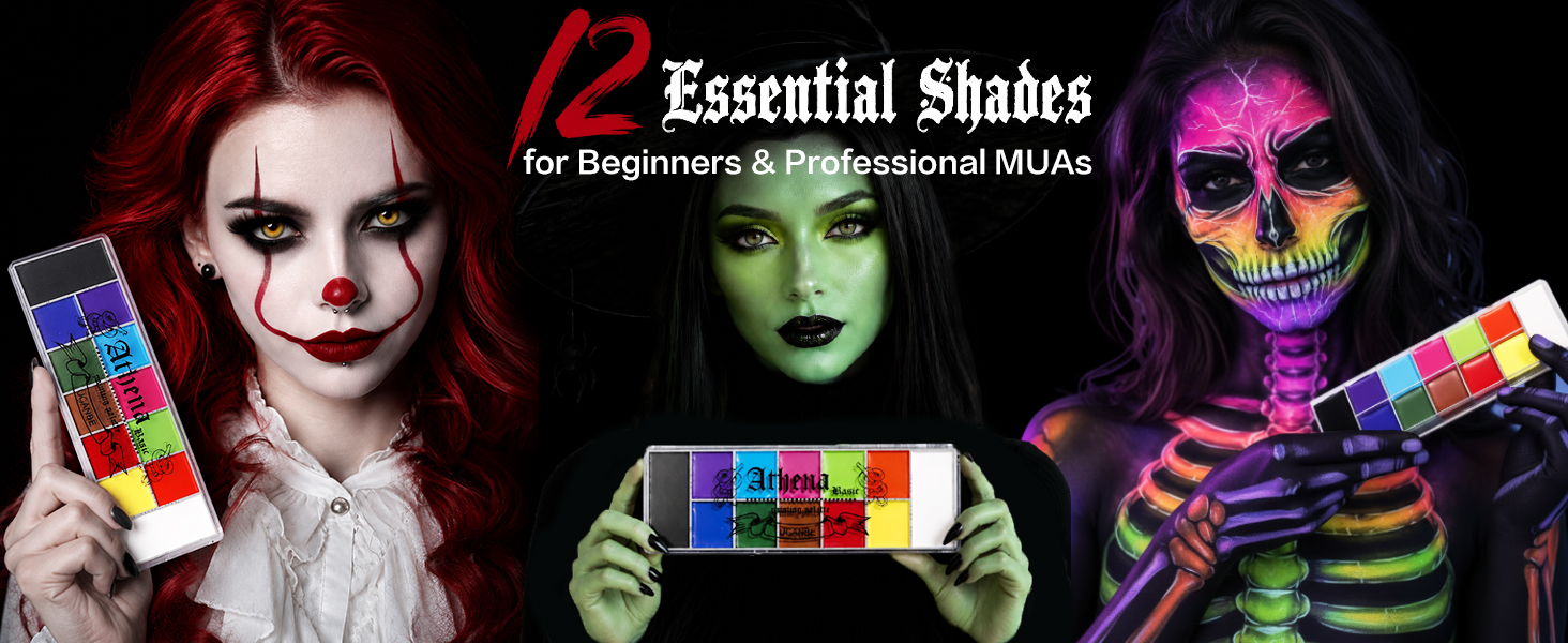 12 Essential Shades for Beginners and Professional Makeup Artists