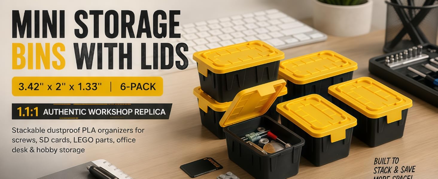 Mini Storage Bins