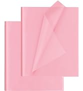 Pink Tissue Paper for Gift Bags - 30 Sheets of Pink Wrapping Tissue Paper Bulk Packaging Paper fo...