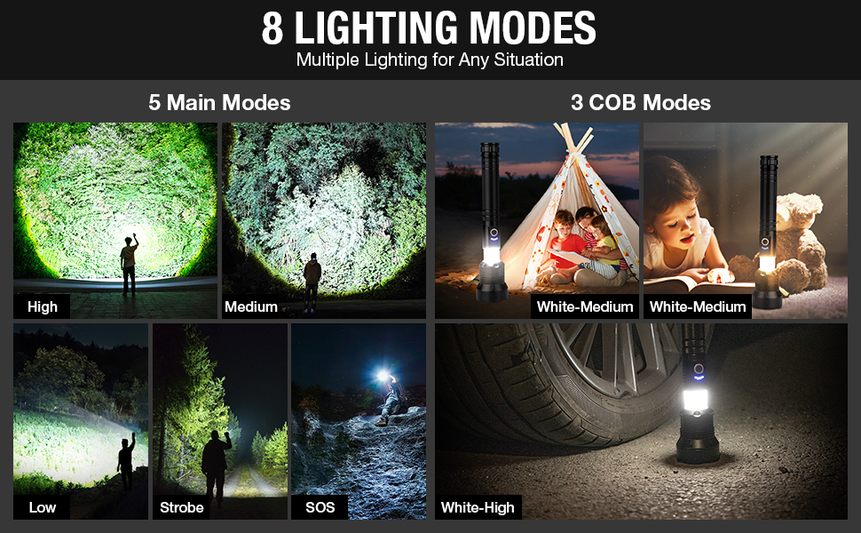 flashlights high lumens