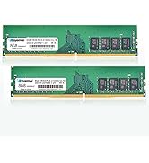 DDR4 21300U PC4 2666 16GB Kit (2x8GB) UDIMM, DDR4-2666MHz PC4-21300 CL17 1Rx8 1.2V Non-ECC 288 Pi...