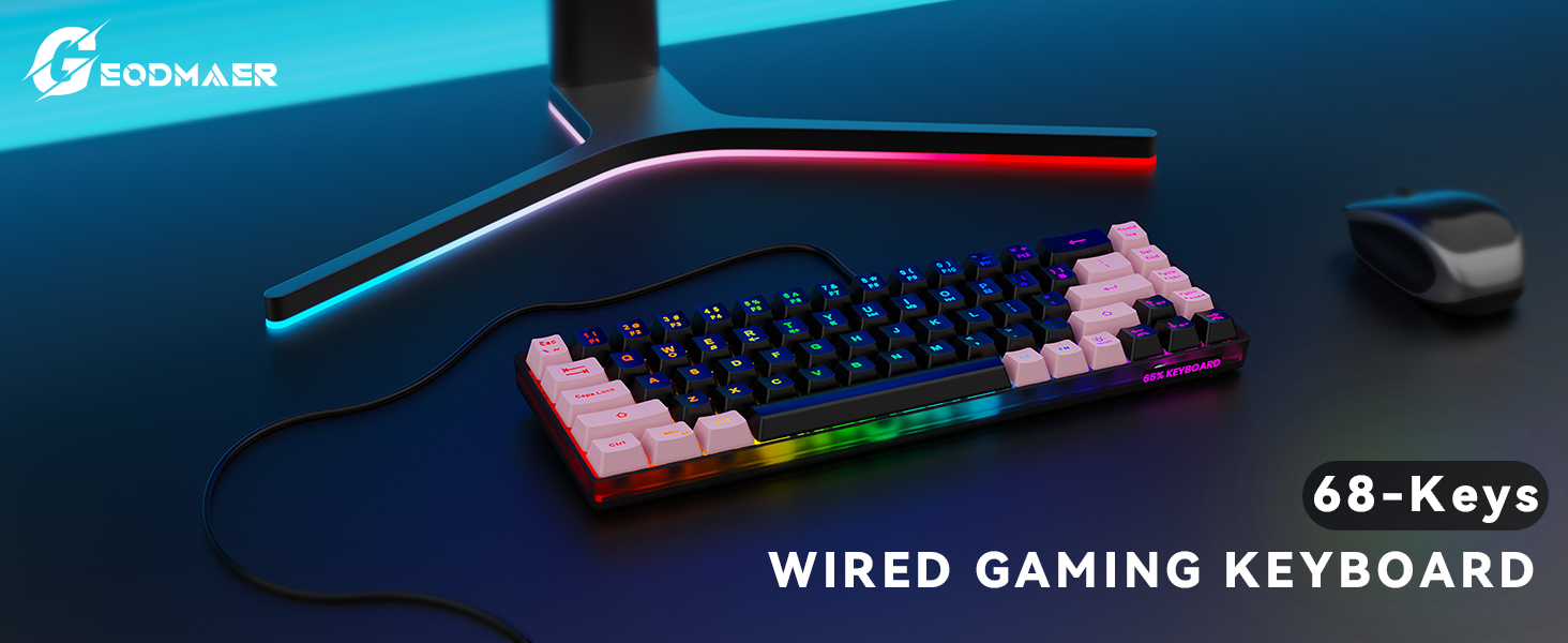 wired gaming keyboard