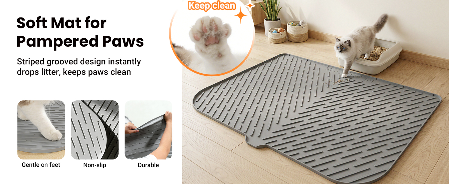 Extra Large Cat Litter Mat