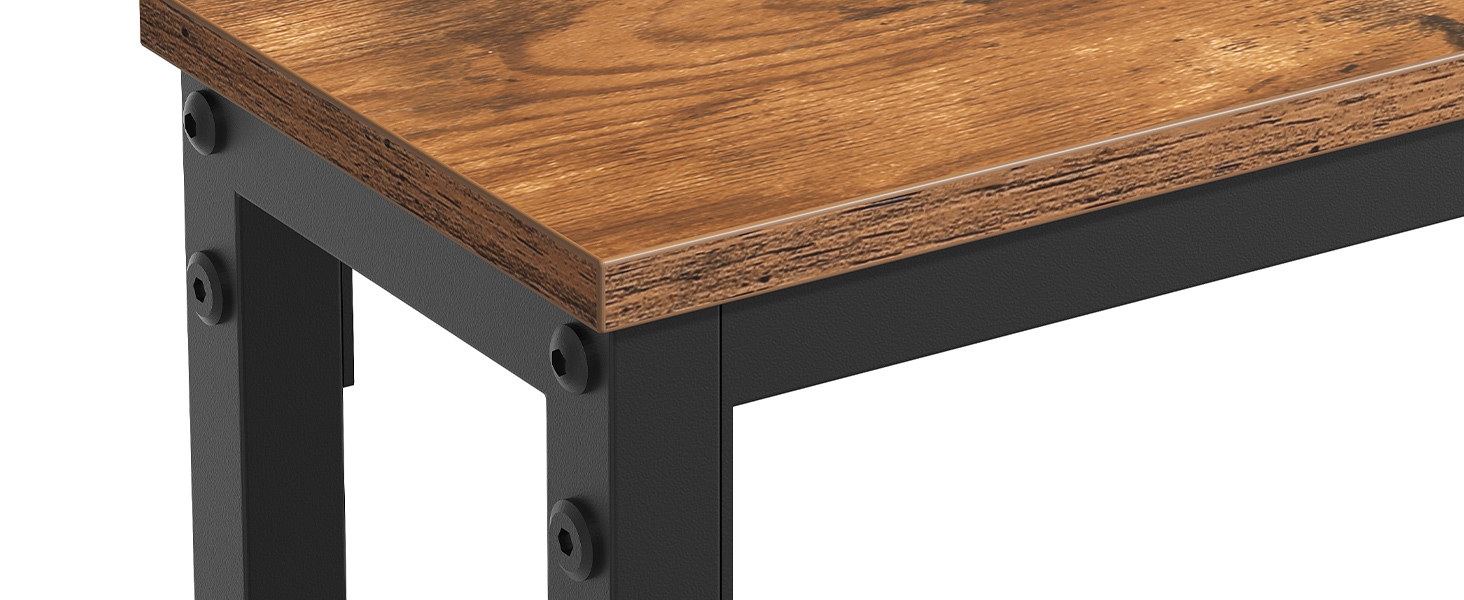 Metal Frame Console Table