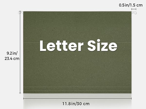 hanging file folder letter size