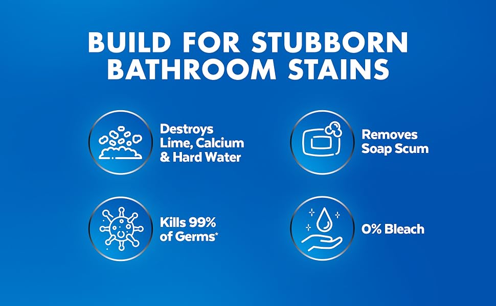 lysol shower cleaner bleach liquid disinfectant spray, bleach-free formula