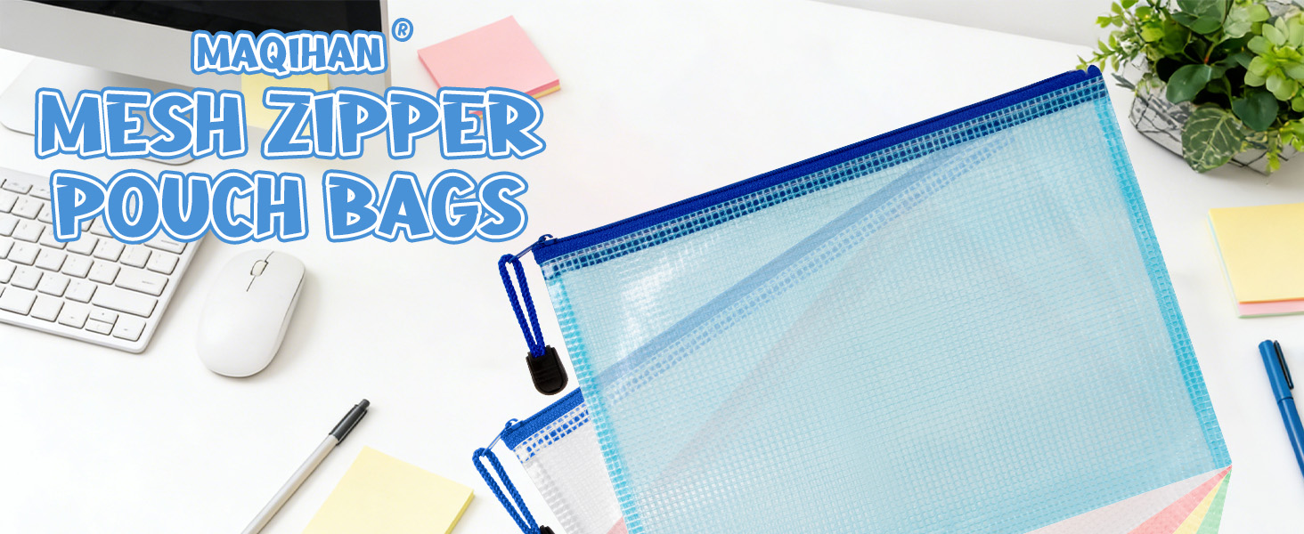 puzzle bags mesh storage bags with zipper mesh pouch storage pouches mesh bag