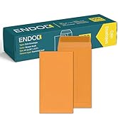 #1 Coin Envelopes - 500 Count with Gummed Seal - Small Envelopes 2.25"x3.5" - Brown Kraft Money E...