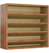 Orimade 4 Tier Spice Rack Organizer for Cabinet, Freestanding Bamboo Seasoning Rack for Counterto...