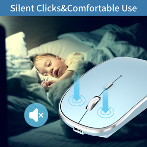 Silent click and comfortable use-silent wireless mouse