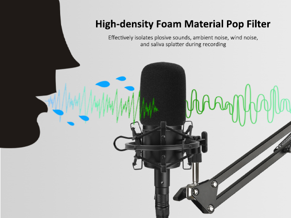 Audio technica AT2020 mic stand