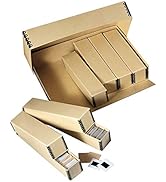 Lineco, Archival Slide Storage Box 15.5" x 11.5" x 3", Holds Up to 1, 320 Slides, with 6 Inner Sl...