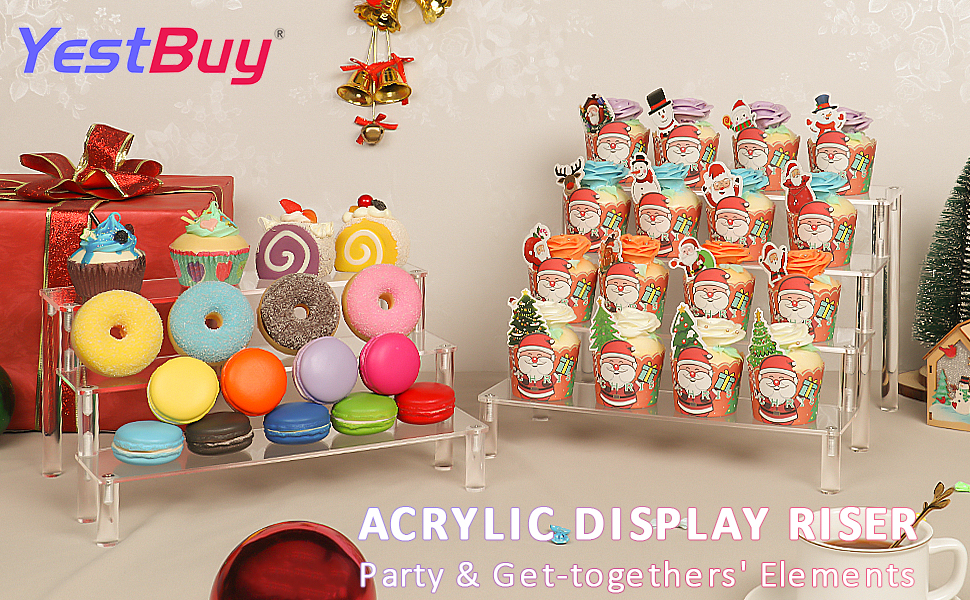 Acrylic display riser
