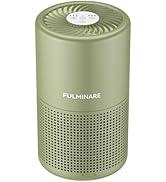 FULMINARE Air Purifiers for Home Bedroom H13 True HEPA Air Purifier, 3 Speeds, Timer, Quiet Air C...