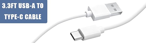 3FT USB A TO USB C CABLE