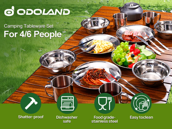 Camping Tableware Kit