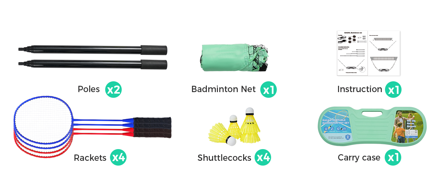 badminton set badminton sets for backyards portable badminton net sets bad mittens set