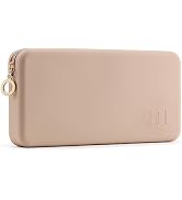 FVION Zipper Makeup Brushes Bag For Travel, Large Silicone Makeup Brush Holder, Make Up Brushes P...