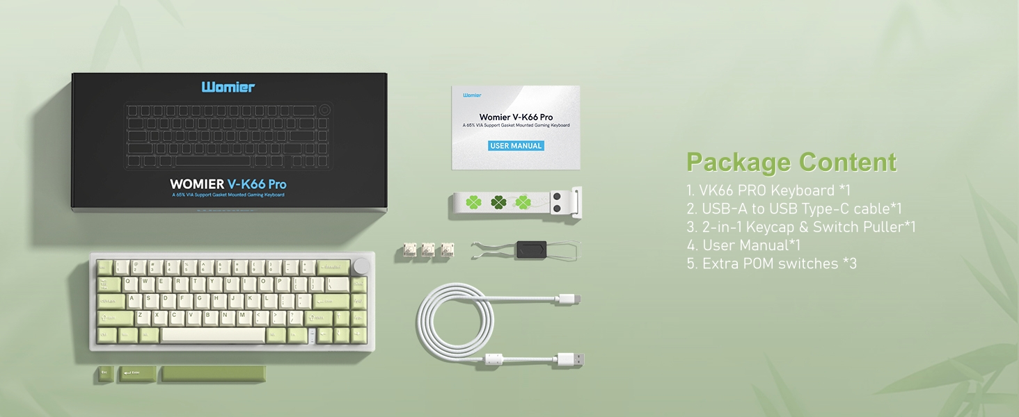 60% Gaming Keyboard Pink, QMK/VIA Creamy Mechanical Keyboard