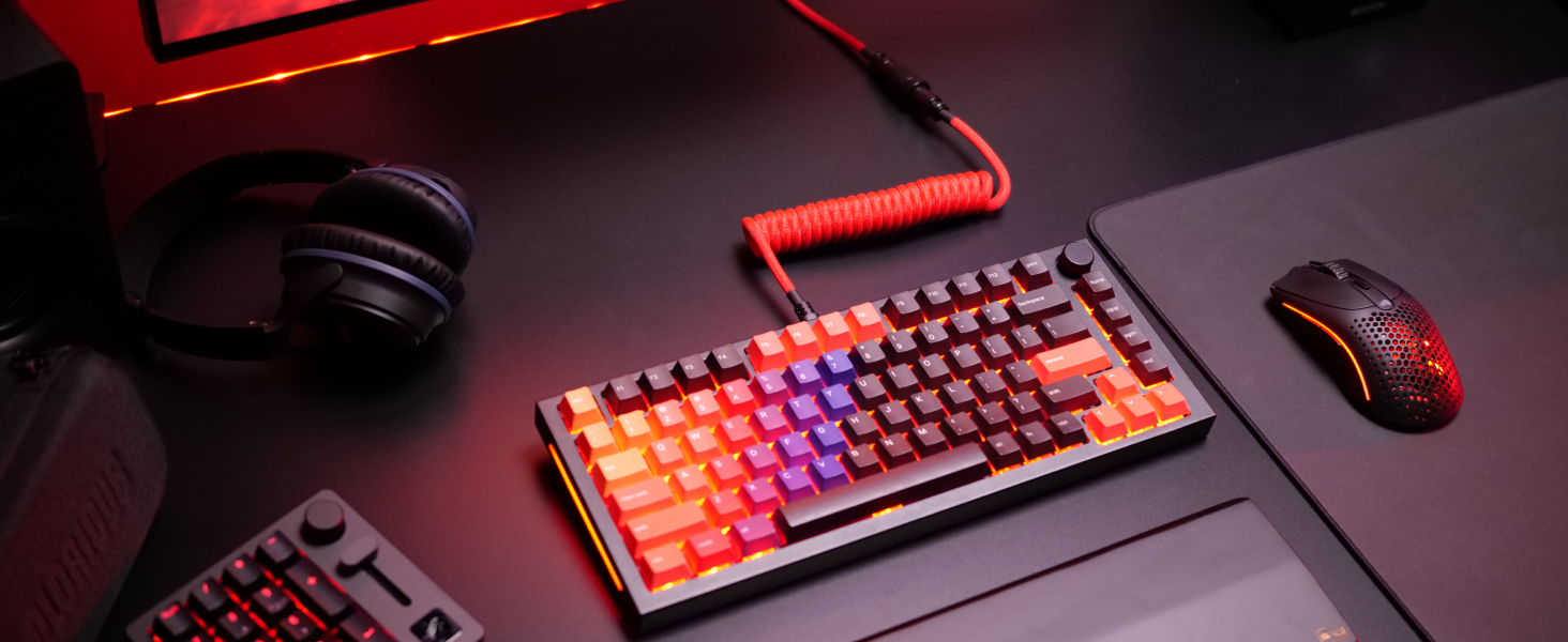 gmmk pro barebone with celestial keycaps