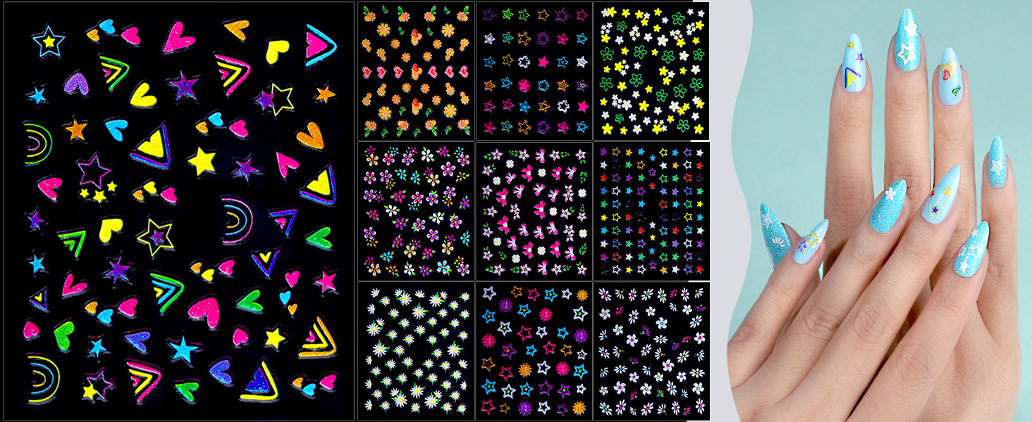 kids nail stickers