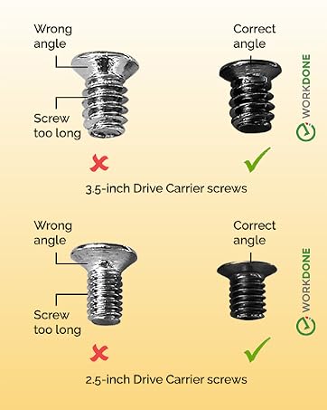 PowerEdge caddy screws