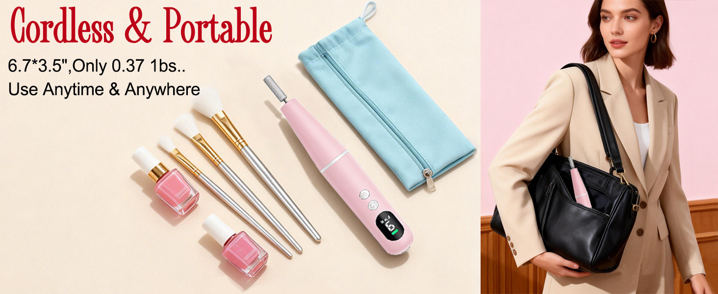 Salon-Grade Electric Nail Drill