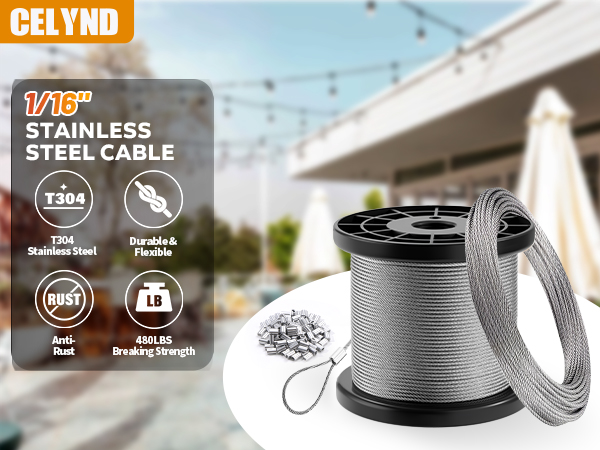 1/16 wire rope