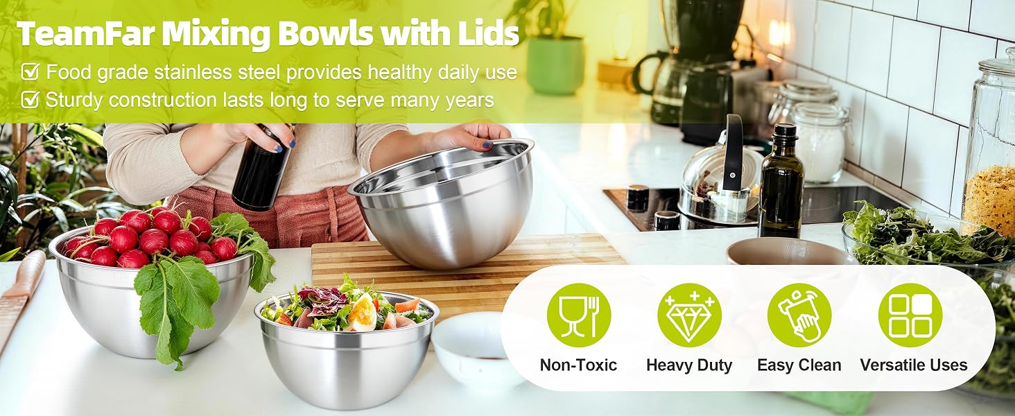 mixing bowls