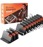 32 PCS Modular Wrench Organizer Wrench Holder - Wrench Tool Organizers for Tool Drawer Storage, W...