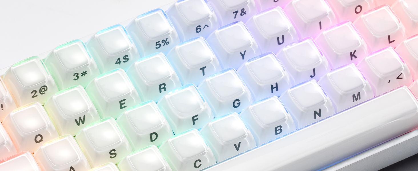 crystal keycaps