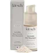 Kitsch Volumizing Rice Protein Dry Shampoo Powder - Dry Shampoo for Women & Men, No White Cast, A...