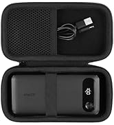 khanka Travel Case for Anker Power Bank, 20,000mAh Portable Charger,Case Only (Black)