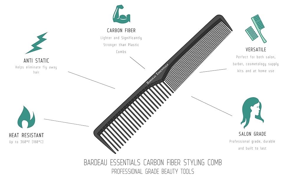 haircut hair cut barber personal hygiene kit travel combs braiding parting hairstyle combs for hiar