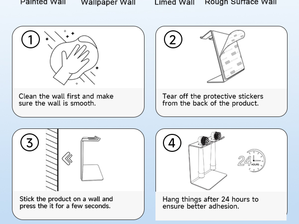 toothbrush holders wall mounted