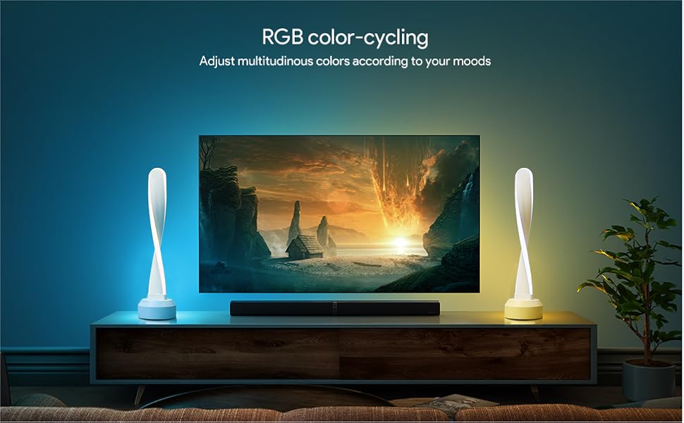 rgb table lamp