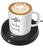 Coffee Mug Warmer, Coffee Warmer for Desk, Coffee Cup Warmer with 3 Temperature Settings & 4 Hour...