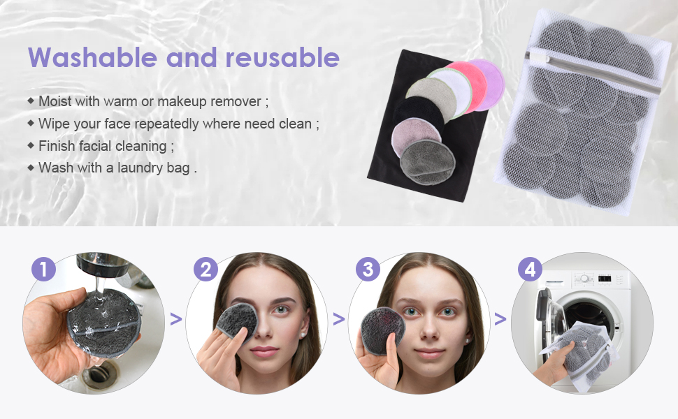 washable and reusable