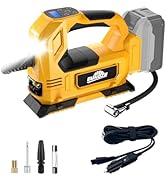 Cordless Tire Inflator Air Compressor for DeWalt 20V Max Battery, 160PSI Portable LED Light Handh...