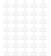 35 Pcs Cable Labels, Multi-Color Write On Cord/Wire Labels, Cable Tags and Wire Tags for Cable Ma...