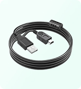 Mini USB Charging & Sync Cable Cord for FOXWELL